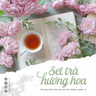 SET TRÀ Hương hoa | Mix các dòng trà hương hoa cỏ & thảo mộc