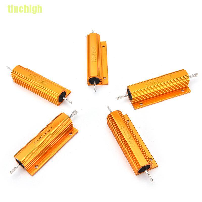 Điện Trở Vỏ Nhôm 1 / 2 / 4 / 8 / 10 Ohm Chuyên Dụng