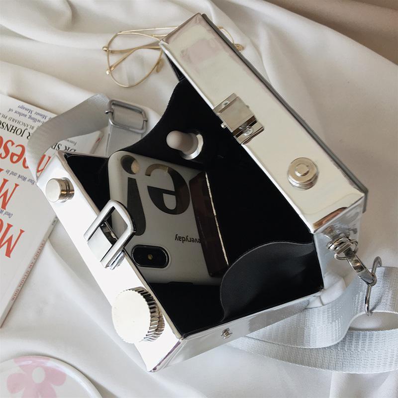 Túi Đeo Chéo Hình Máy Ảnh Thời Trang Xuân Hè Hàn Quốc 2022 Dành Cho Nữ