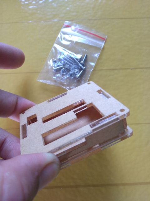 Thiết bị làm máy ấp - w1209 - hộp mica - quạt 12cm - adapter