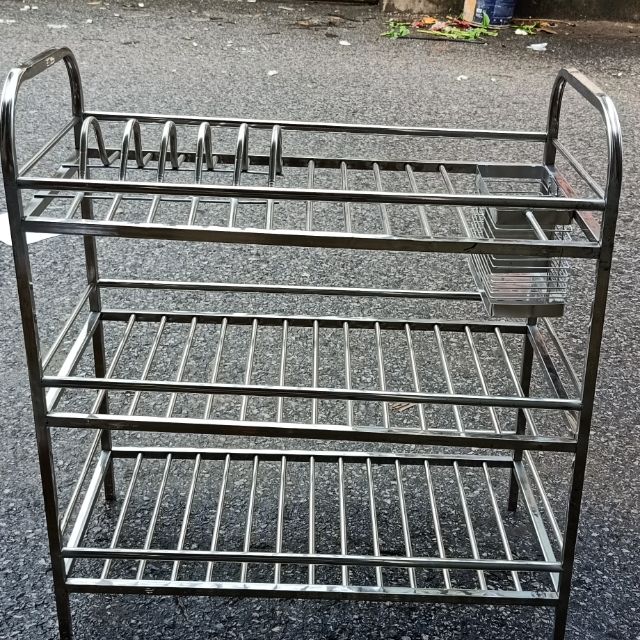 Xả Kho Trạn bát inox kèm ống đũa cao cấp (3t 60cm)