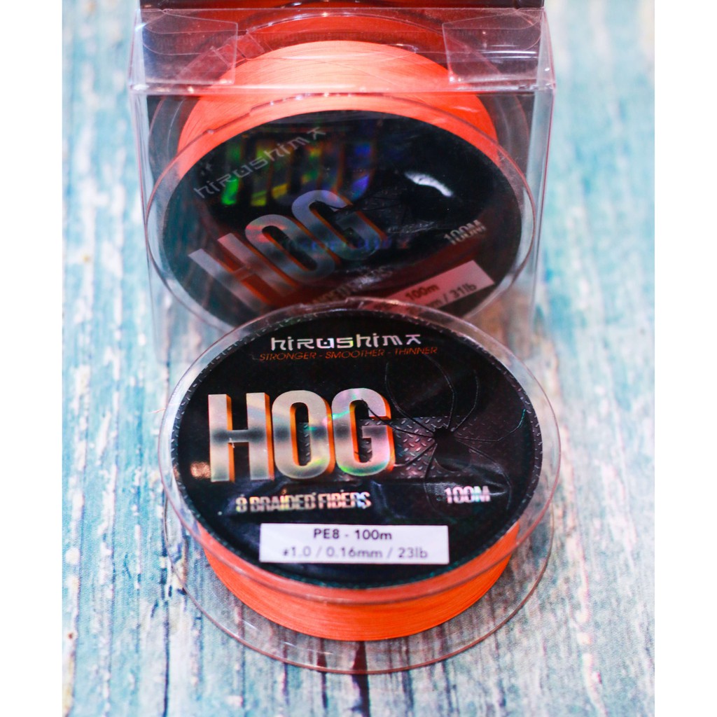Dây pe Hog OR câu cá siêu bền chính hãng Hirushima HKN Fishing