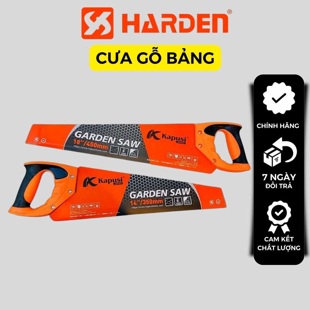 Cưa gỗ cầm tay bản rộng hãng Kapusi Japan chiều dài 350mm và 450mm