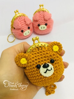 Túi đựng tỏi handmade (Khung mini 5cm)