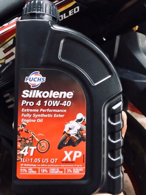 Fuchs Silkolene Pro 4 10w40 bản thị trường châu Á