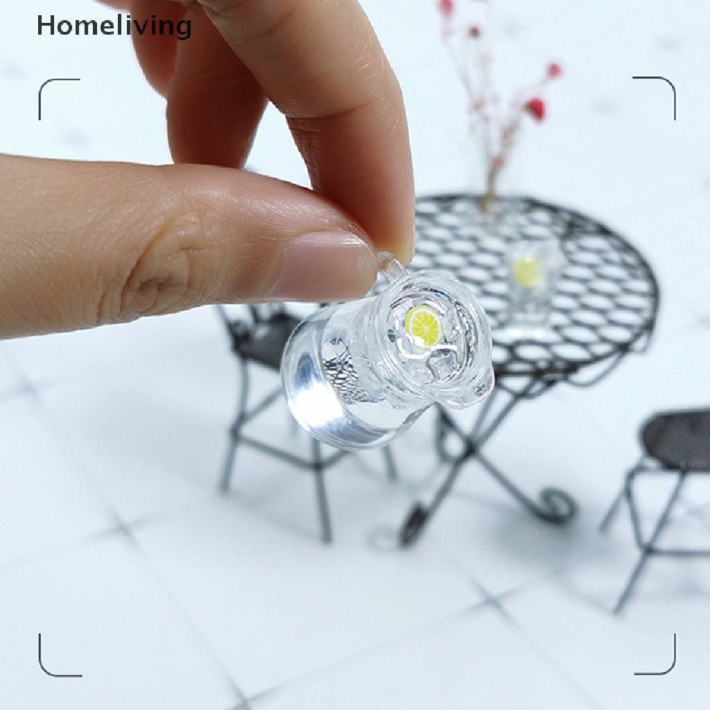 Set 3 Ly Nước Ép Trái Cây Trang Trí Nhà Búp Bê