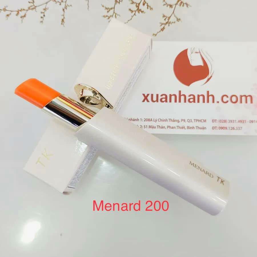 Son dưỡng môi Menard TK Lip Stick chất son gió dưỡng ẩm mềm mại, tăng sắc môi