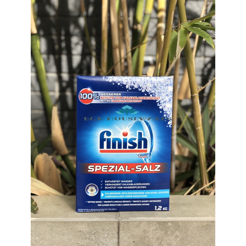 [ HÀNG ĐỨC ] Muối rửa bát Finish 1.2kg - Hàng Đức