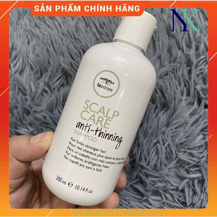 Dầu Gội Kích Thích Mọc Tóc Tea Tree Scalp Care Anti Thinning 300ml
