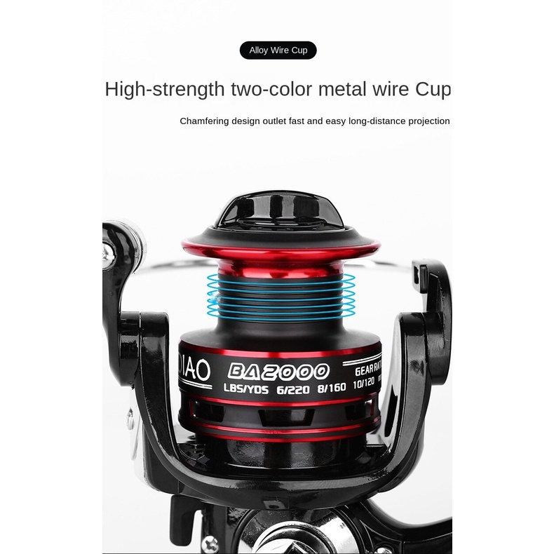 Máy Câu Cá Tốc Độ Cao 8Kg 1000-7000