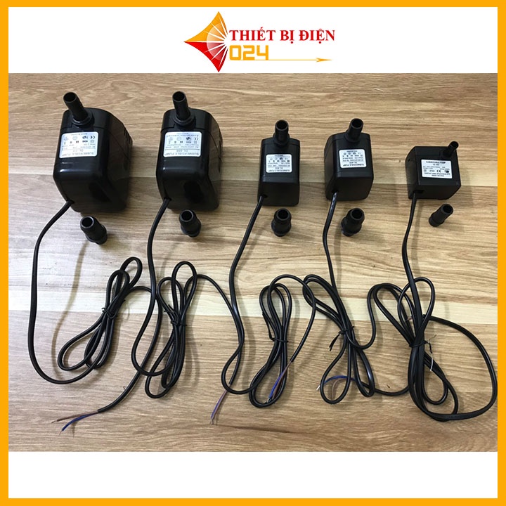 Bơm chìm mini 4W 8W 13W 16W 18W 25W - 220V quạt điều hoà hơi nước - bể cá thủy cảnh