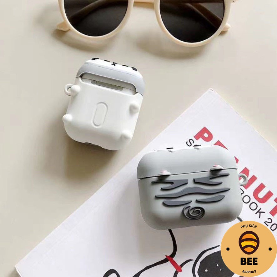 Case Airpod 1 2 Pro Vỏ Bao Đựng Tai Nghe Airpod Hình Mèo Con Nằm Siêu Dễ Thương - BEE SHOP