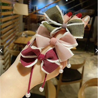 Dây chun cột tóc nơ