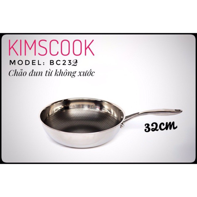 Chảo chống dính siêu bền Kim's Cook Black Cube sâu lòng