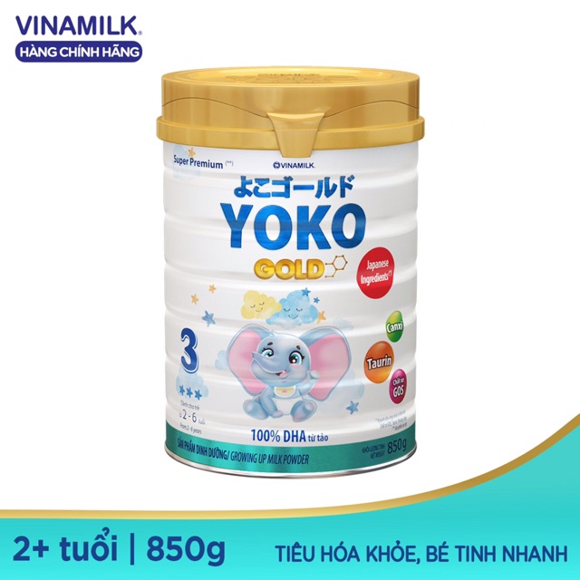 Sữa bột Vinamilk Yoko 1 350g mẫu mới date2025