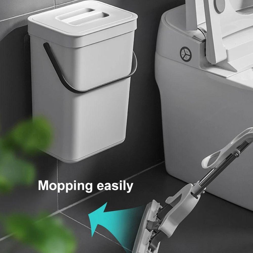 Thùng Đựng Rác Có Nắp Chống Mùi Không Cần Đục Lỗ Tiết Kiệm Không Gian Nhà Bếp