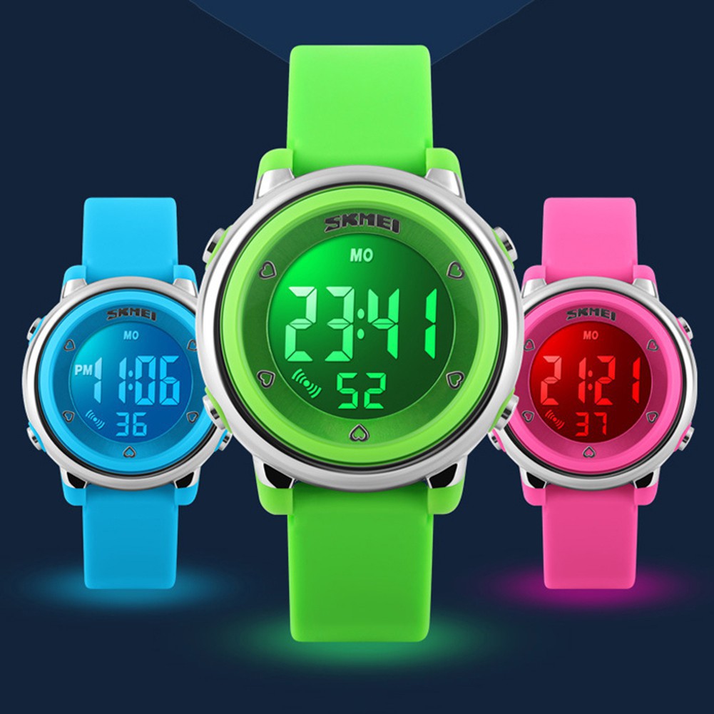 Đồng hồ kỹ thuật số có đèn LED, báo thức | BigBuy360 - bigbuy360.vn