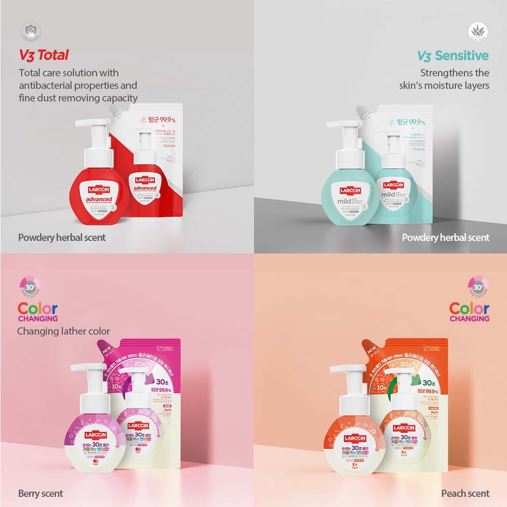 Đầu bơm hình hoa LABCCIN cho chai nước rửa tay