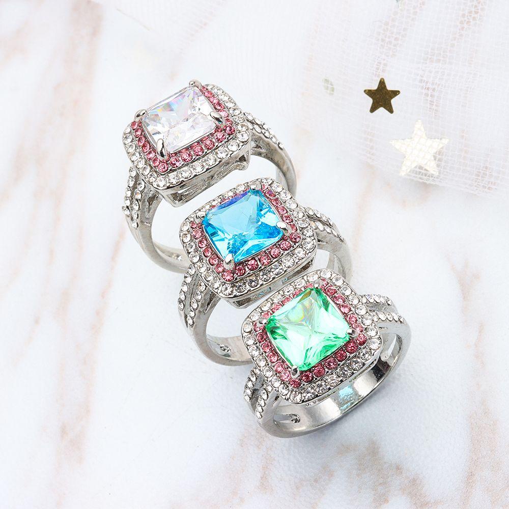 JUNE Nhẫn Thiết Kế Đơn Giản Thời Trang