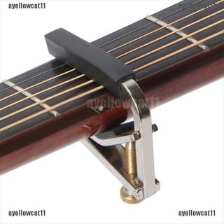 Kẹp Capo Bằng Kim Loại Mạ Chrome Cho Đàn Guitar