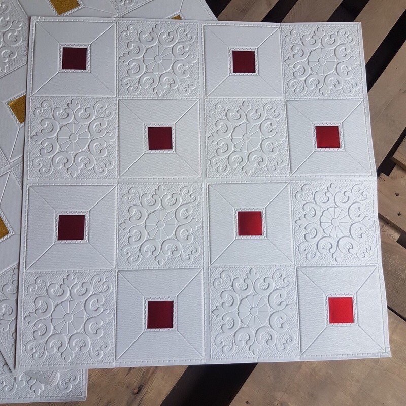 Xốp dán tường kèm sẵn keo kt 70x70x0,3cm | BigBuy360 - bigbuy360.vn