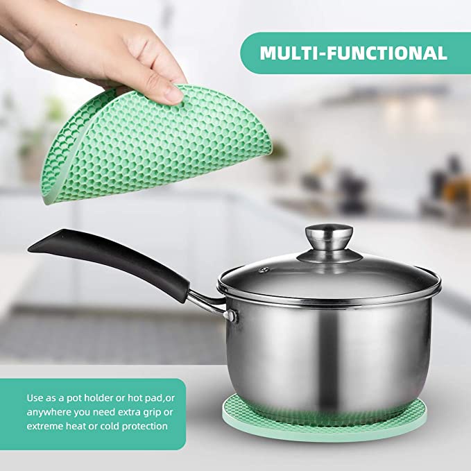 Tấm lót nồi bằng silicon cách nhiệt chống trượt chống bỏng đa năng