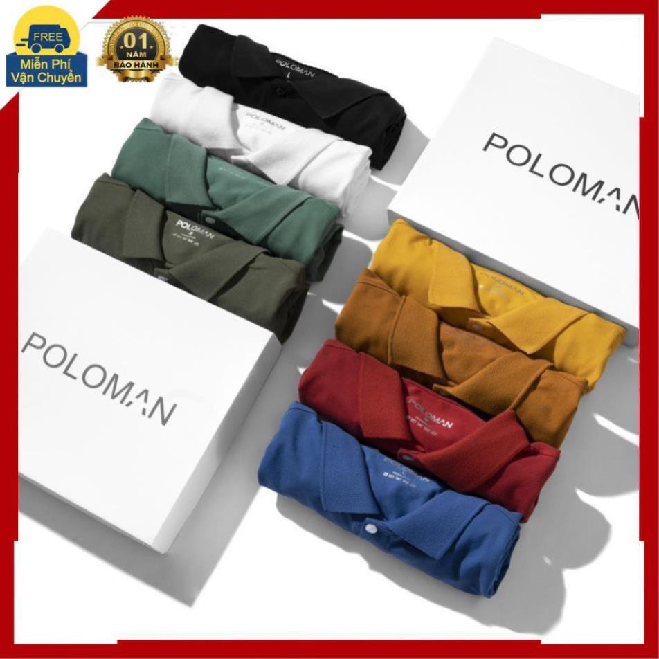 [Hàng Xuất Nhật] Áo Thun Polo Nam Cổ Bẻ ,áo Thun Nam Có Cổ Tay Lỡ, Cotton Trẻ Trung 6 Màu P11 - Hamen