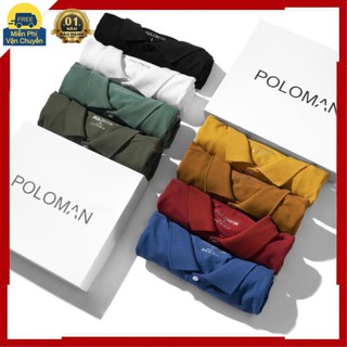 [Hàng Xuất Nhật] Áo Thun Polo Nam Cổ Bẻ ,áo Thun Nam Có Cổ Tay Lỡ, Cotton Trẻ Trung 6 Màu P11 - Hamen