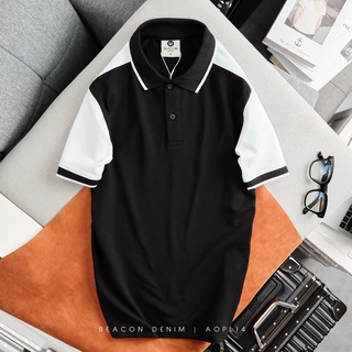 Áo Polo Nam Phối Viền BỜM SHOP (Beacon Denim cũ) Form Regular Fit Basic, Thời Trang Mã AOPL14