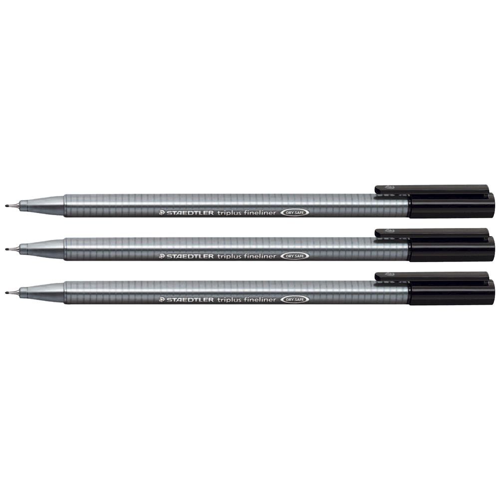 Bút dạ kim STAEDTLER Triplus ® Fineliner 334 màu đen