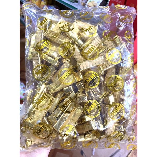 kẹo sô cô la hình thỏi vàng 9999 loại 1  kg