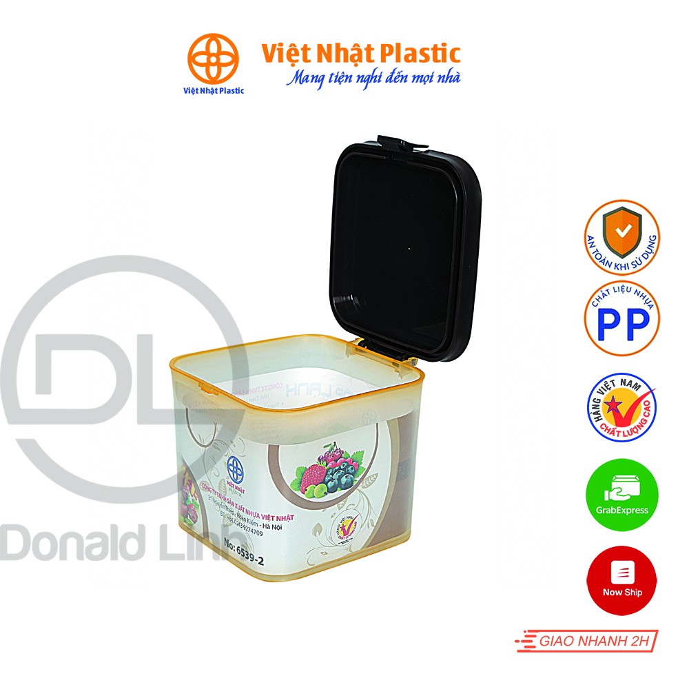 Hộp lạnh vuông Việt Nhật Plastic 6539-2