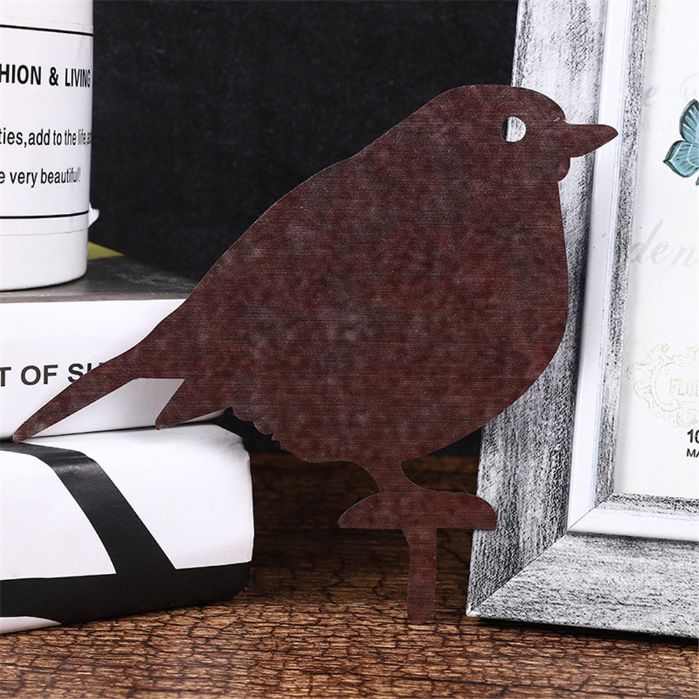 Hàng Rào Kim Loại Hình Chú Chim Dùng Trang Trí Sân Vườn