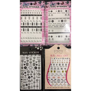 Sticker dán móng,sticker nail(ib chọn mẫu)