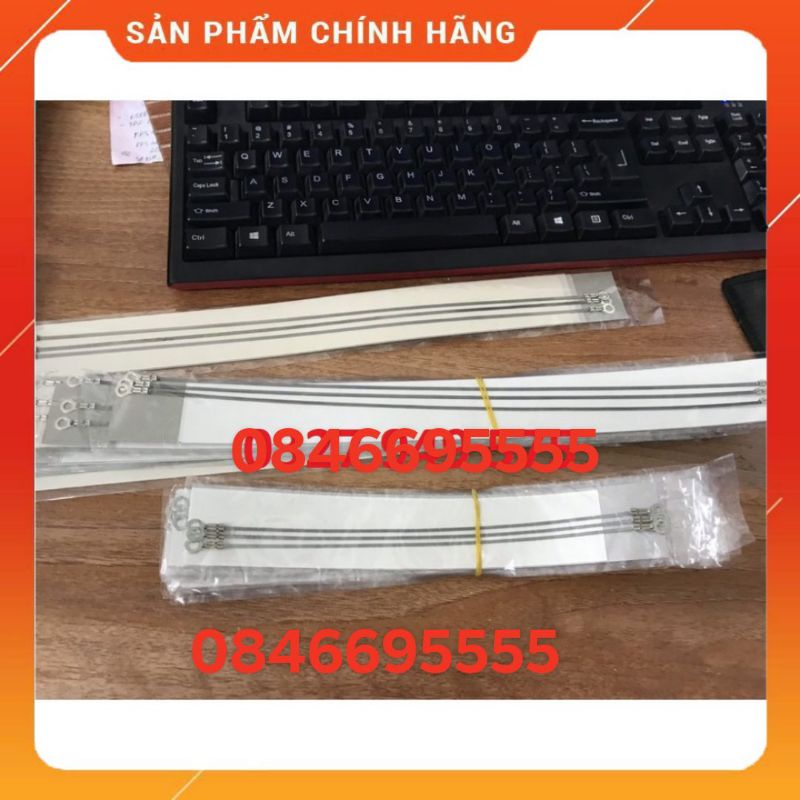 Dây nhiệt máy hàn miệng túi M10-200, M17-300 Tân Thanh combo 1 bộ 3 dây hàn + 3 vải nhiệt