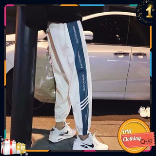 Quần jogger sọc màu ulzzang