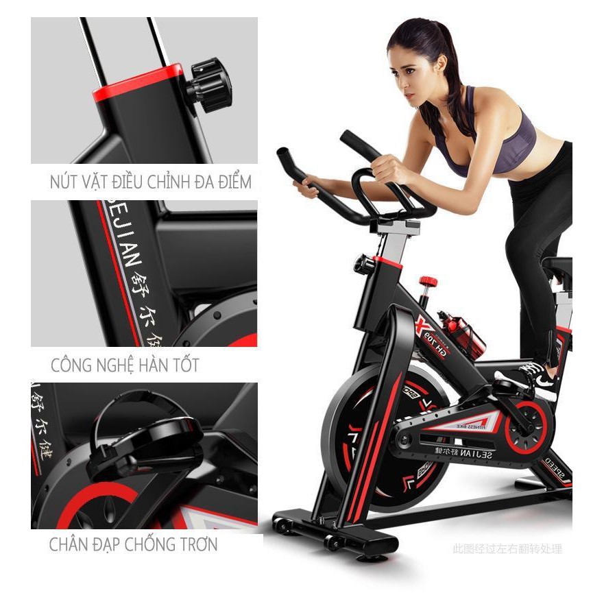 Xe đạp tập gym tại nhà vô cùng yên tĩnh tập gym giảm cân thiết bị tập luyện cần thiết tại nhà - SP08