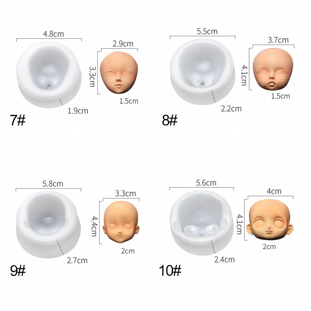 Khuôn Làm Bánh Bằng Silicone Hình Búp Bê Em Bé