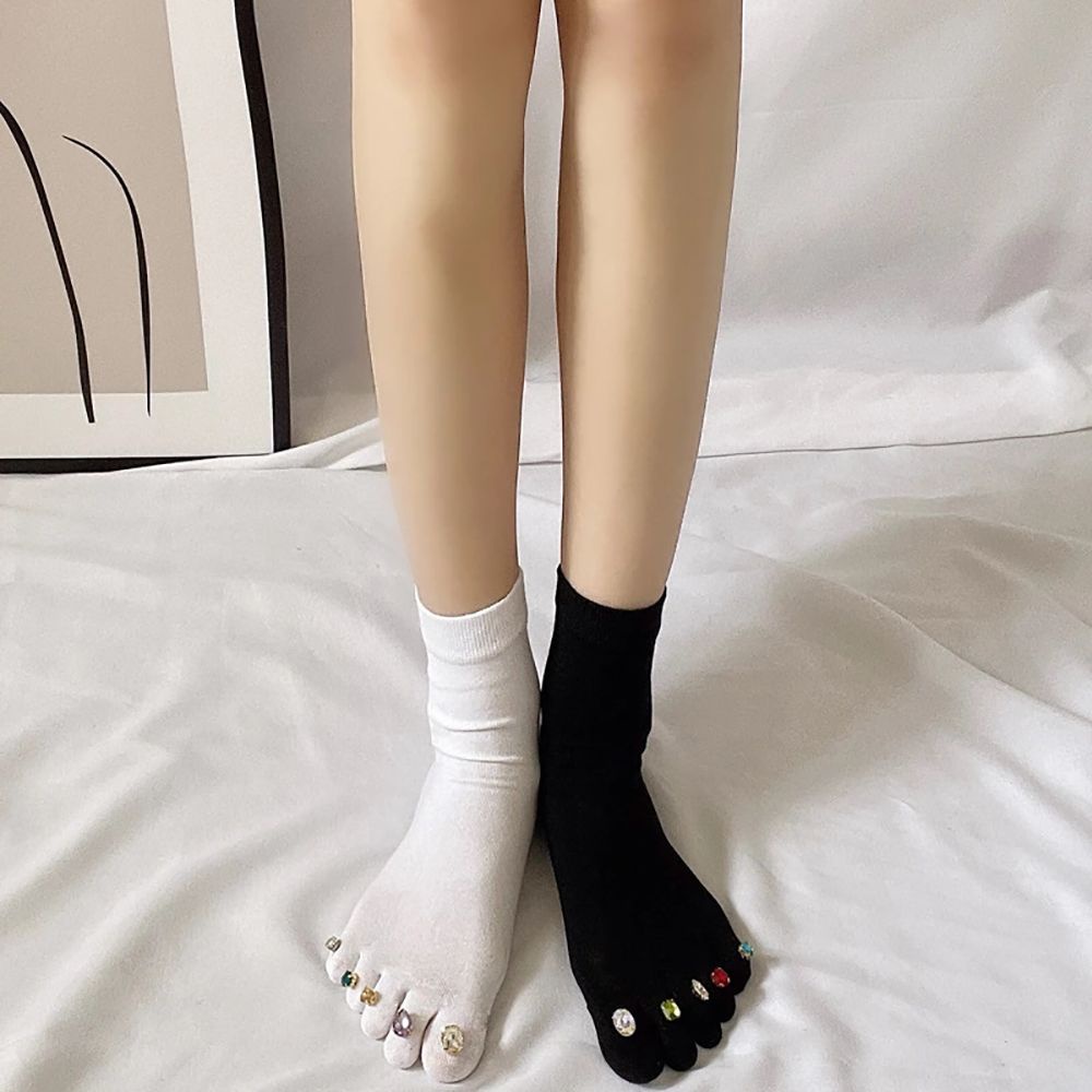 Vớ cotton cổ tháp thoáng khí nhiều màu sắc đáng yêu tùy chọn cho nam và nữ