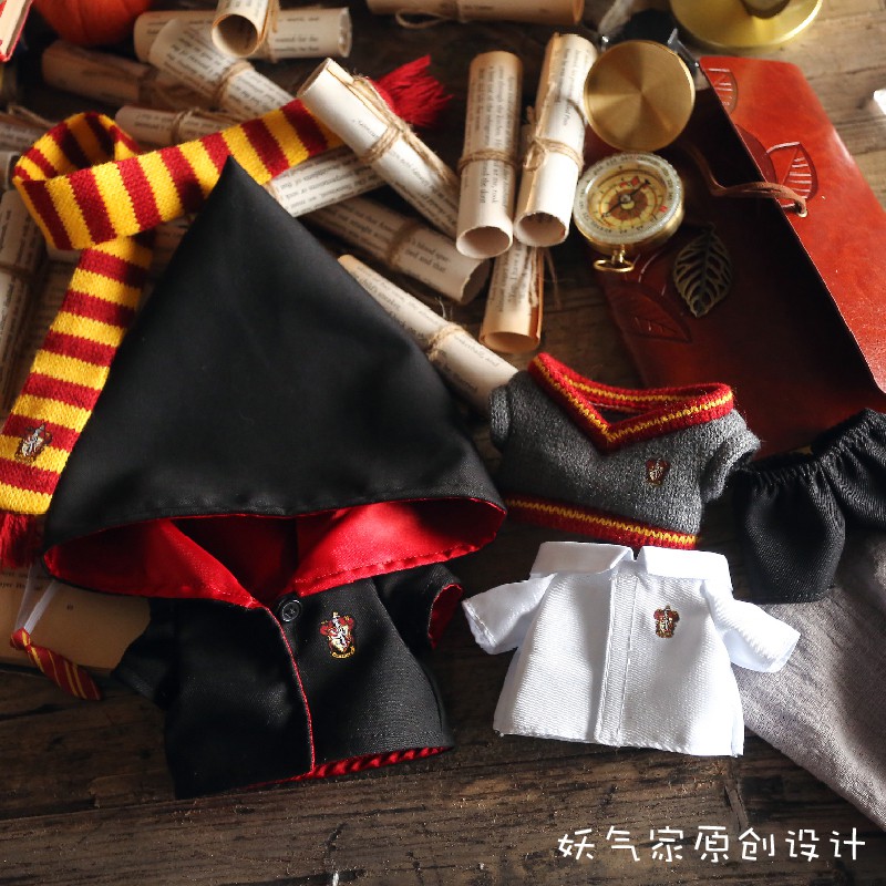 Bộ đồng phục trường Hogwarts Harry Potter 10cm 15cm 20cm