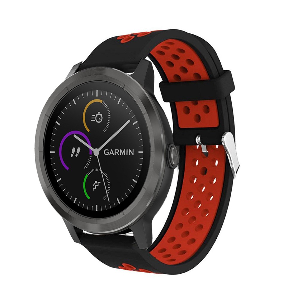 Dây đeo silicon mềm dành cho đồng hồ thông minh Garmin Vivoactive 3