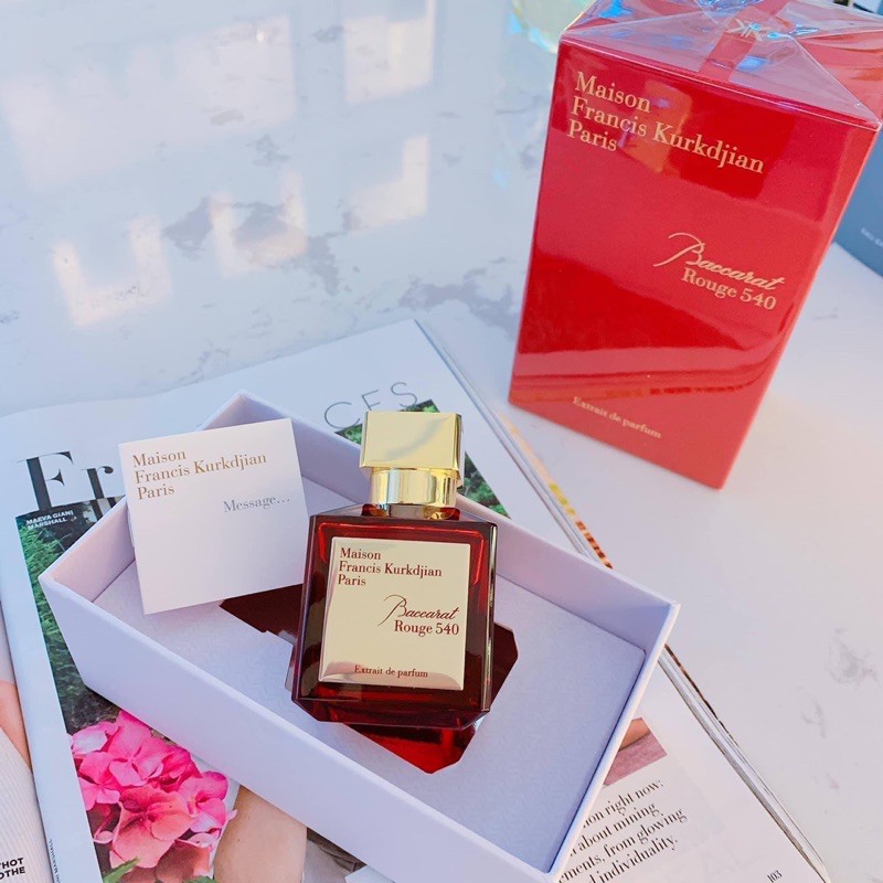 Nước Hoa Baccarat Rouge 540 Extrait De Parfum Fullsize 70ml