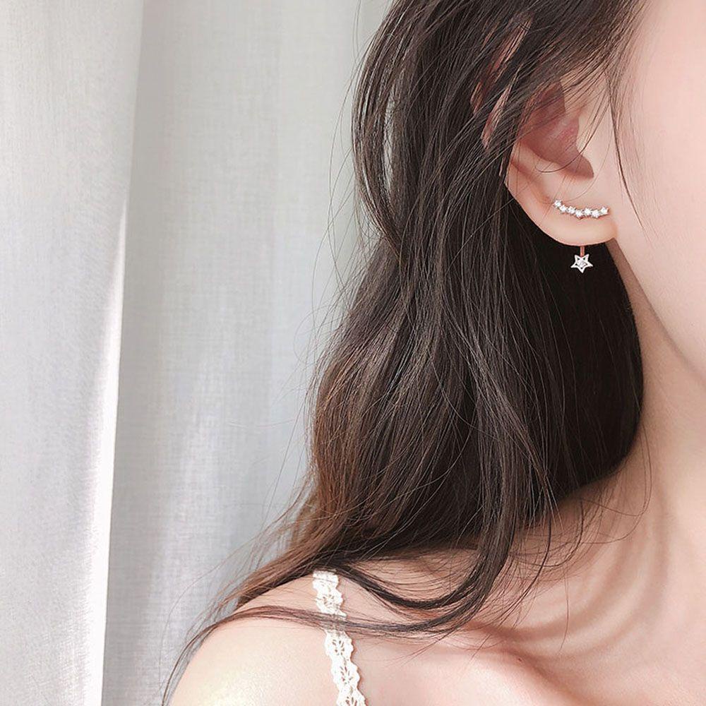 Khuyên Tai Dạng Hạt Thời Trang Cá Tính MXGOODS|Khuyên Tai Ngôi Sao Năm Cánh Nhiều Màu Sắc