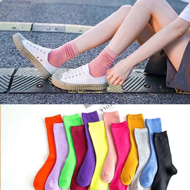 Tất Cổ Cao Phong Cách Vintage đẹp lạ nhiều màu lựa chọn 08