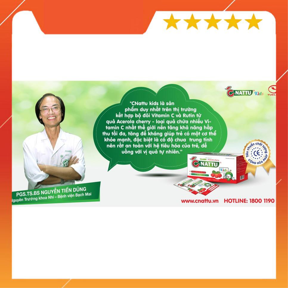 C Nattu Kid (Chính hãng)- Bổ sung Vitamin C và rutin giúp bền vững thành mạch, giảm chảy máu cam, tăng sức đề kháng | BigBuy360 - bigbuy360.vn