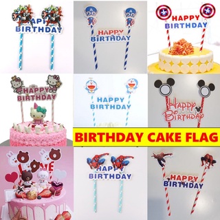 Que Cắm Trang Trí Bánh Kem Chữ Happy Birthday