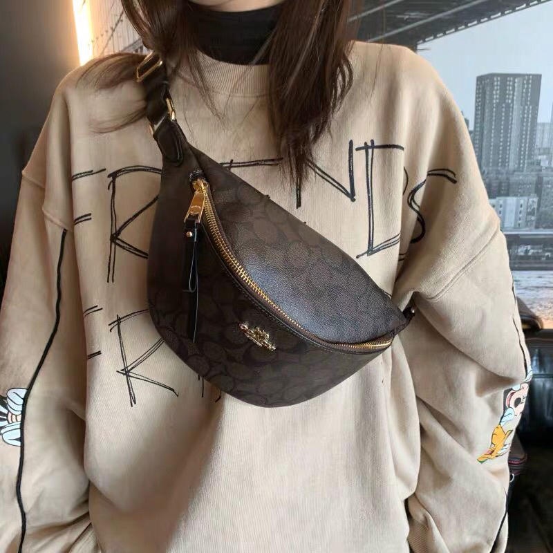 Túi nữ COACH / Túi đeo chéo vai / Túi thắt lưng da thời trang 48740