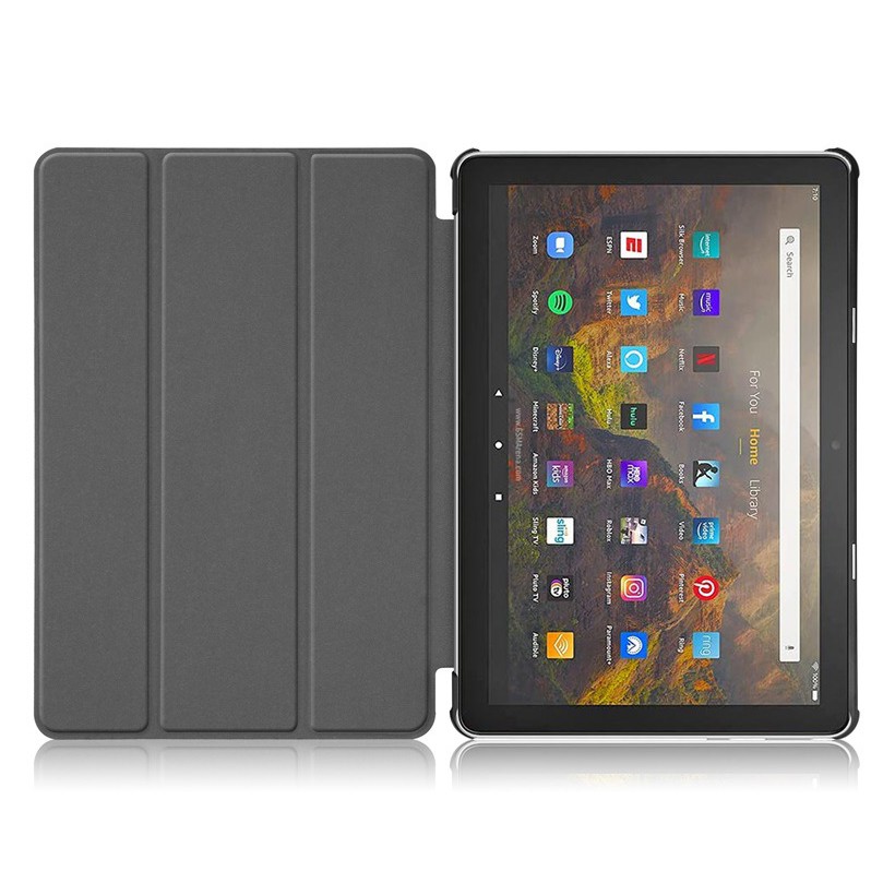 Bao Da Amazon Kindle Fire HD 10 / HD 10 Plus 2021 Cover Cho Máy Tính Bảng Hỗ Trợ Smart Cover