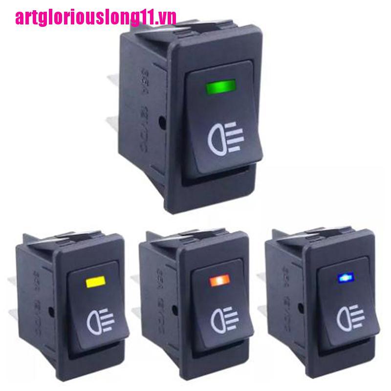 Công Tắc Đèn Sương Mù 2 Vị Trí 4 Pin 12v 35a Cho Xe Hơi