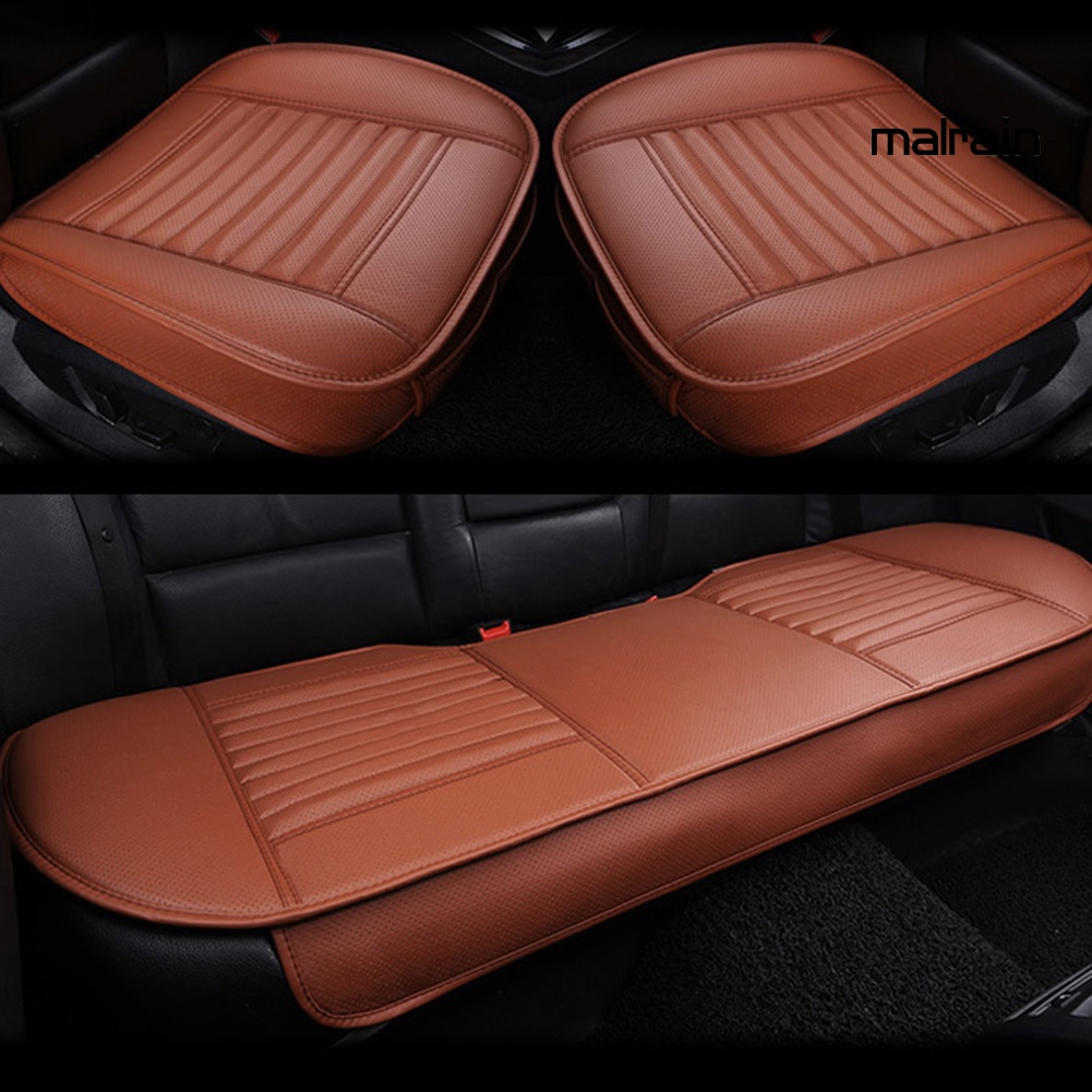 Đệm Lót Ghế Ngồi Xe Hơi Giả Da Thoáng Khí